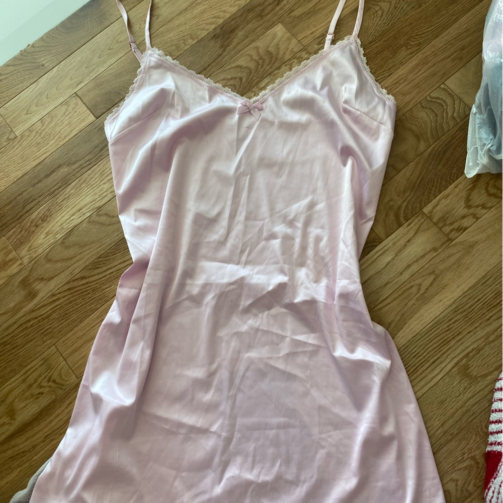 Fenty night dress #night #pink #brandy #urban #iamgia